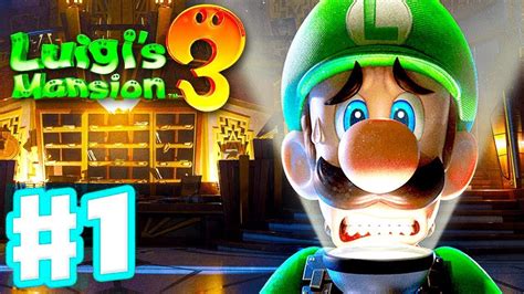 Luigi's Mansion 3 - Gameplay Walkthrough Part 1 - Welcome to the Last Resort! (Nintendo Switch ...