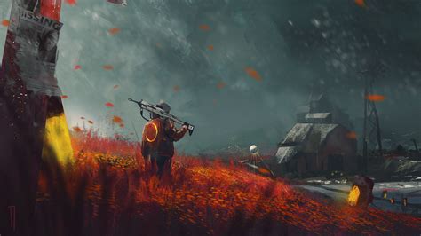 Missing Alone Boy In Destiny 2 Farm Art, Full HD 2K Wallpaper