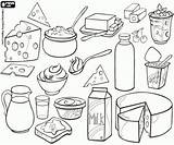 Dairy Products coloring Pages Printable Games sketch template