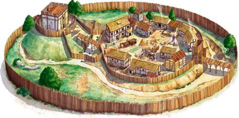 Wymarzony dworek Tibora | Roman britain, Medieval, Fantasy city