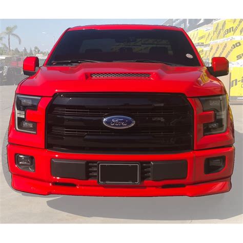 2015-2020 Ford F-150 RKS Fiberglass Ram Air Hood V1 - 19016000