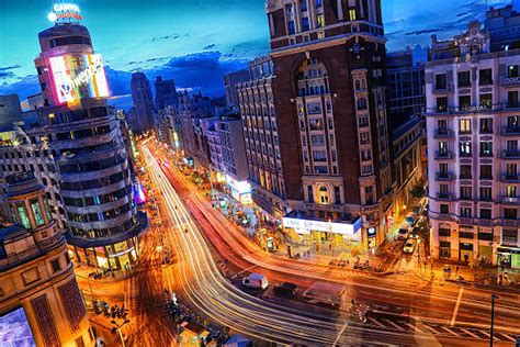 1,900+ Madrid Skyline Night Stock Photos, Pictures & Royalty-Free Images - iStock