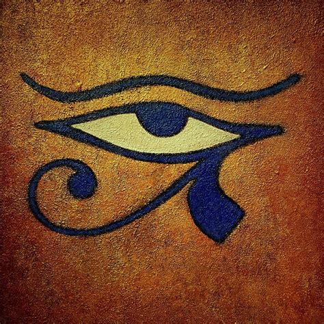 Eye of Horus Painting by Philip Harvey - Pixels