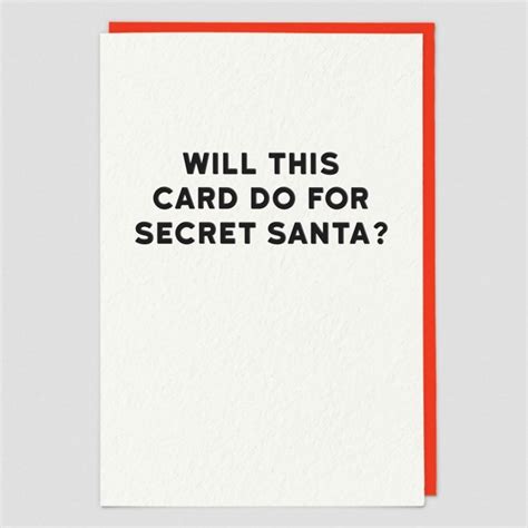 Greetings Card Secret Santa - Collective Home Store