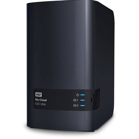 WD 4TB My Cloud EX2 Ultra 2-Bay Personal WDBVBZ0040JCH-NESN B&H