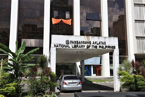 National Library of the Philippines Editorial Photography - Image of city, cultural: 110007277