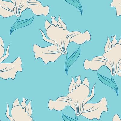 Iris Flower Pattern Vector Art, Icons, and Graphics for Free Download