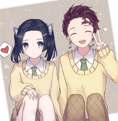 Have some Aoi x Tanjirou by MOND : r/KimetsuNoYaiba