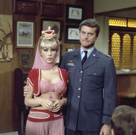 Barbara Eden and Larry Hagman in I Dream of Jeannie