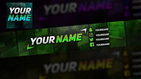 [Get 10+] 11+ Youtube Gaming Banner Template Psd Free Images cdr