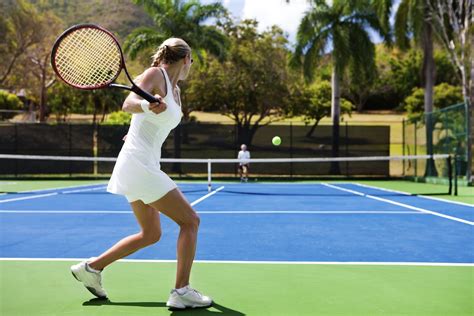 people playing tennis in tropics - The MyTennisLessons Blog