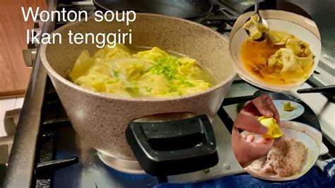 Wonton soup ikan tenggiri || wonton soup dari ikan tenggiri ternyata enak loh #shorts # ...