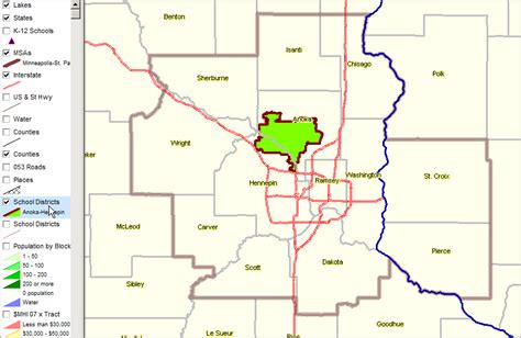 Anoka Hennepin School District Map - Maping Resources