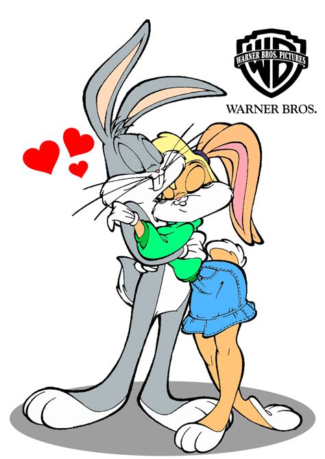 Bugs and Lola Bunny (I LOVE YOU ) by balabinobim on DeviantArt