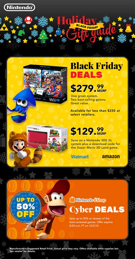 Nintendo hardware bundles, game deals highlight great values for Black Friday