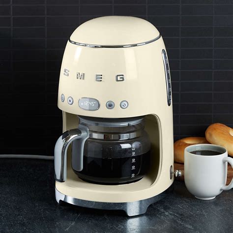 Smeg Cream Drip Coffee Maker + Reviews | Crate and Barrel