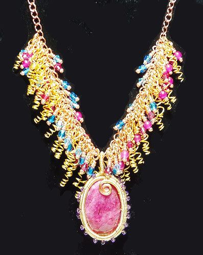 Pink Ruby Necklace | MajorMalfunction | Flickr