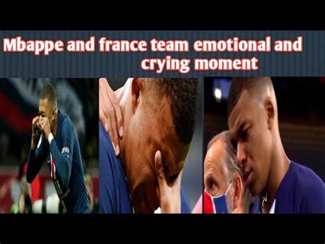 Mbappe emotional and crying moment / France team crying moment # ...