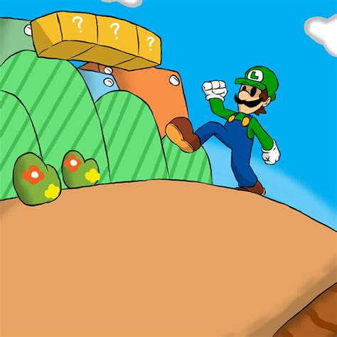 Super Mario - Luigi's adventure by ColorArtAndBolb on DeviantArt