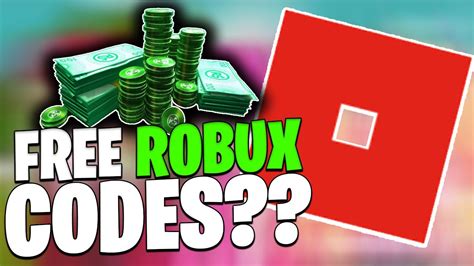 Free Robux Codes for Roblox! - YouTube