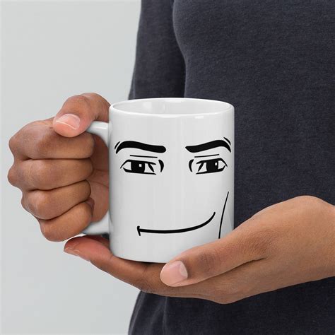 Roblox Man Face Mug Funny Cup Meme Mug Roblox - Etsy Canada