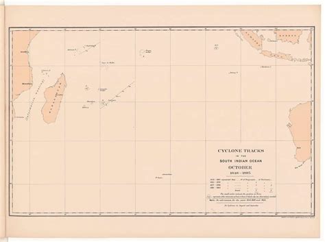 Cyclone tracks in the South Indian Ocean - btv1b53147910z (21 of 25) - PICRYL - Public Domain ...