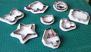 cortadores caseros hechos con latas de aluminio | Diy cookie cutter, Tin can crafts, Easy diy crafts