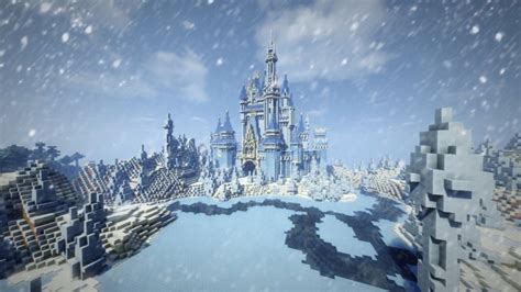 Ice castle Minecraft Map