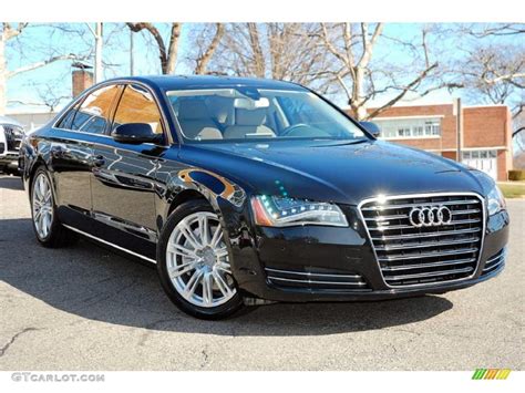 Phantom Black Pearl Effect 2011 Audi A8 4.2 FSI quattro Exterior Photo #46100039 | GTCarLot.com