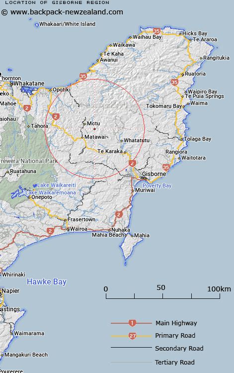 Where is Gisborne Region? Map - New Zealand Maps