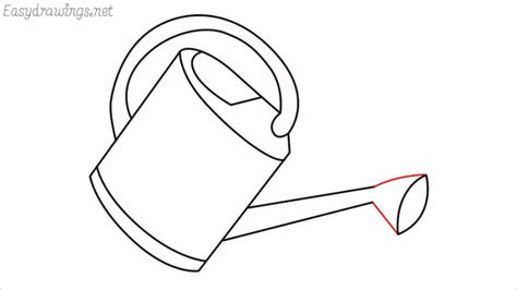 How To Draw A Watering Can Step by Step - [8 Easy Phase]