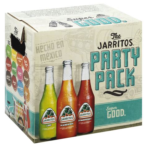 Jarritos Soda Variety Party Pack 12 ct; 12.5 fl oz | Shipt