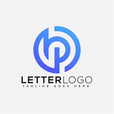 Premium Vector | Bp logo design template vector graphic branding element