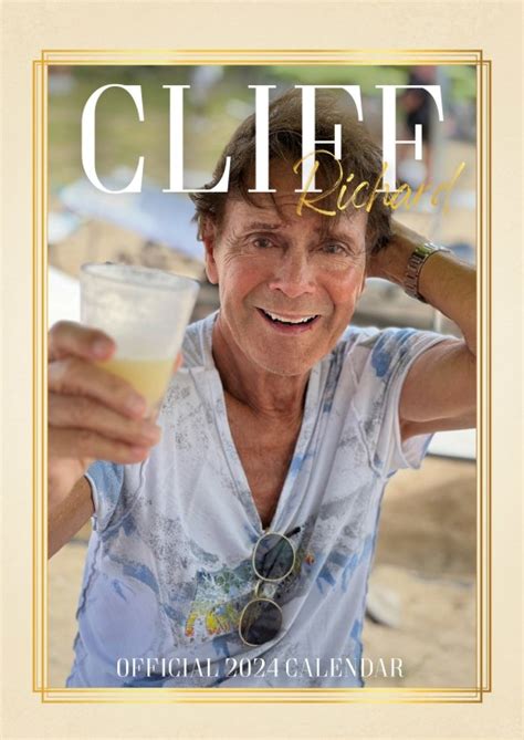 Sir Cliff Richard, 83, poses in nautical 2024 calendar pictures | Metro News