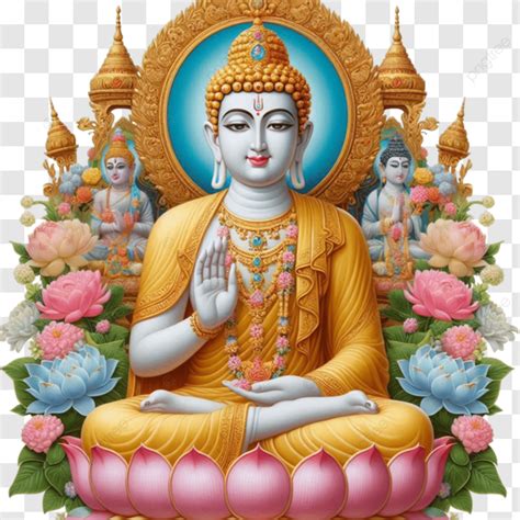 Enlightenment Lord Buddha Illustration, Enlightenment Lord Buddha, Enlightenment PNG Transparent ...