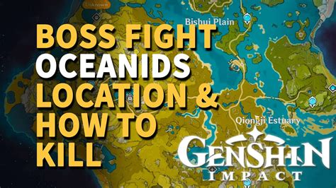 Oceanids Genshin Impact Location & Boss Fight - YouTube