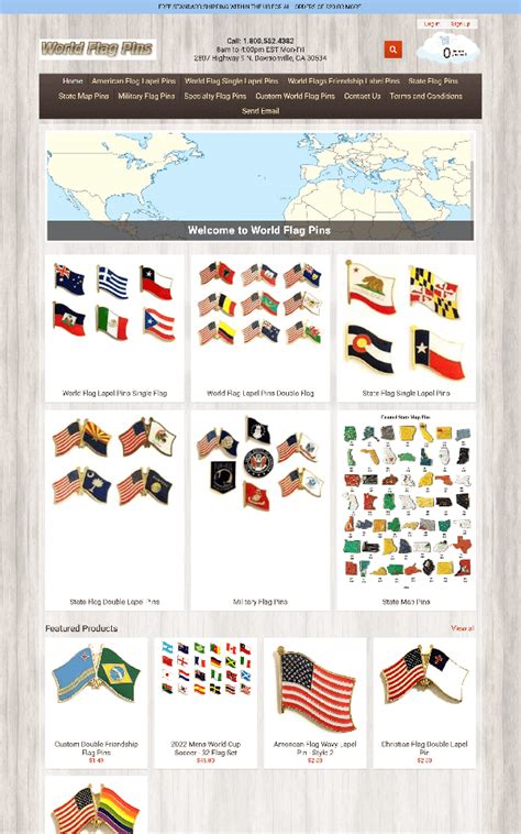 World Flag Pins | Pelican Commerce