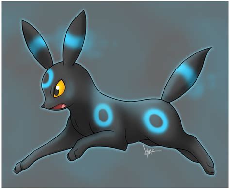 Shiny Umbreon by Nyaasu on DeviantArt