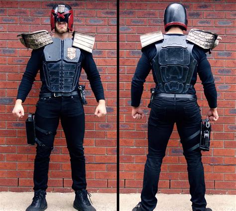 Custom Dredd Armour - Pic heavy - Aus | Judge dredd, Costumes, Marvel art