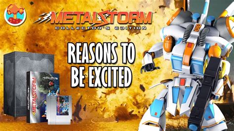 5 Reasons To Be Excited for Metal Storm: Collector's Edition (NES) - Defunct Games - YouTube