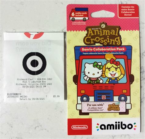 Fresh shipment of Sanrio amiibo cards at Richmond, VA Target : r/amiibo