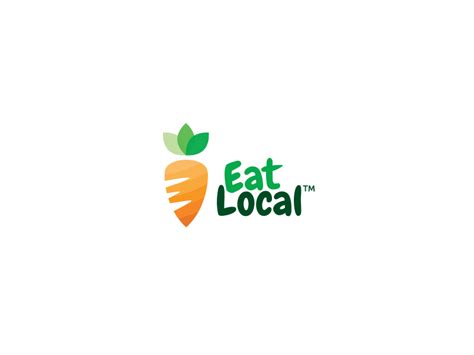 Eat Local Logo by Tudor Popa Modern Branding, Logo Branding, Eat Logo ...