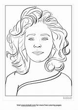 Free Whitney Houston Coloring Page  Printables Kidadl sketch template