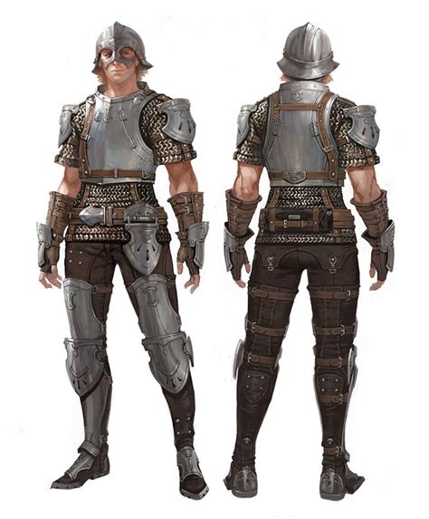 Armor Design Concept Art - Bless Online Art Gallery