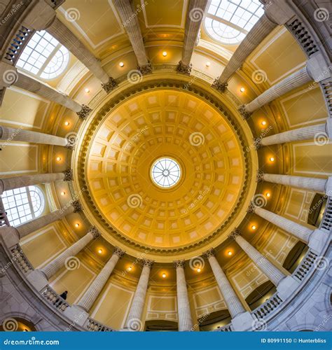 Washington DC Cannon Office Building Skylight Rotunda Dome Architecture ...