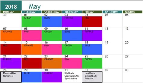 Pea Ridge Elementary School Calendar 2024 - Schoolcalendars.net