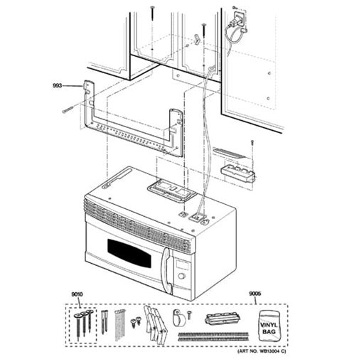 Ge Spacemaker Microwave Installation Instructions / Ge 164d3370p003 Microwave Oven User Manual ...