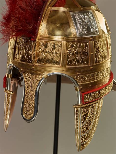 Staffordshire hoard replicas of king s helmet on show – Artofit