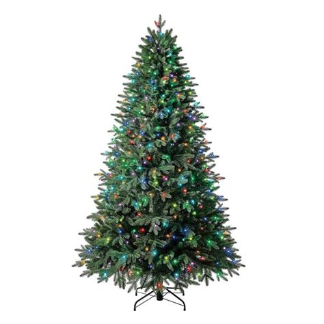 Evergreen Classics Twinkly Carolina Spruce Quick Set Artificial ...