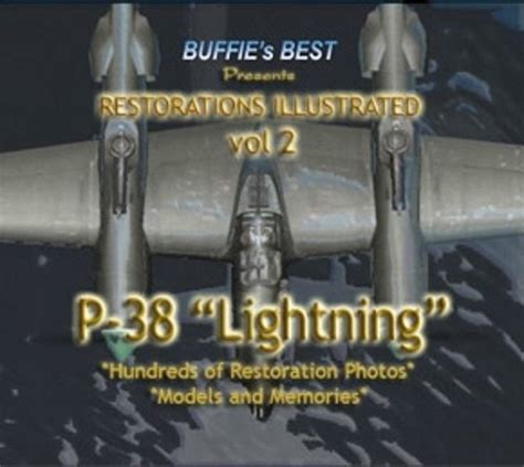 WW2 USAAF P-38 Lightning Restoration CD – BUFFIE'S BEST